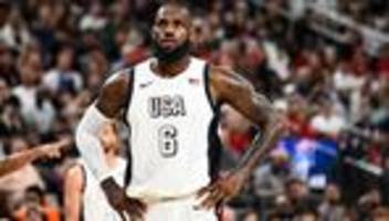 Olympische Spiele 2024: Basketball-Superstar LeBron James wird Fahnenträger der USA