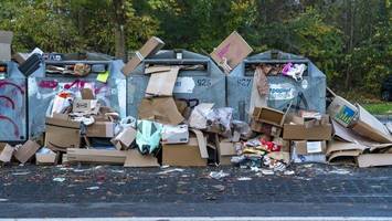 Überfüllte Glas- und Papp-Container: Immer mehr Beschwerden