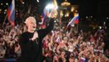 Popmusiker Shaman: Putins singendes Maskottchen