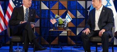 weißes haus: biden empfängt netanjahu am donnerstag