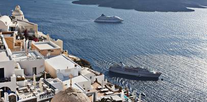 griechische insel im ausnahmezustand - santorinis bürgermeister ruft wegen touristen-flut lockdown für einheimische aus