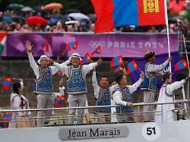mongolei sticht stardesigner aus: dieses outfit stiehlt der olympischen konkurrenz die show