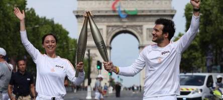 Pracht und Protest: Der Olympia-Marathon durch Paris