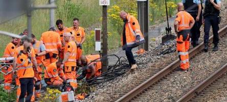 Reparaturarbeiten an Bahnnetz in Frankreich kommen voran