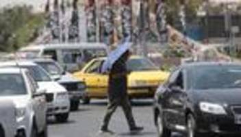 extremwetter: iranische behörden verordnen lockdown wegen hitzewelle