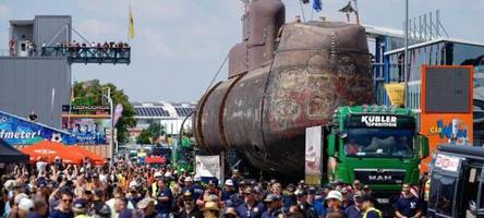 Mission erfüllt: Früheres Marine-U-Boot erreicht Museum
