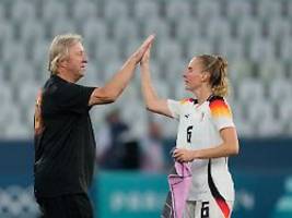 DFB-Team gegen Olympiasieger: Brüllender Hrubesch muss die Trainer-Rente verschieben