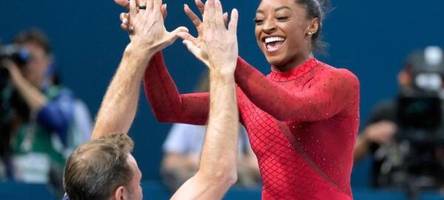 Dritter Triumph in Paris für Turn-Superstar Biles