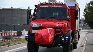 nächster bombenfund im hafen: unwetter erschwert entschärfung