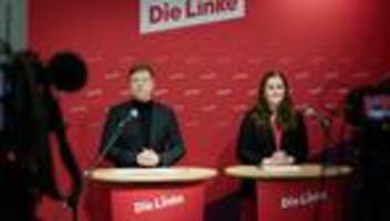 parteien: linken-führungsduo kündigt rückzug an