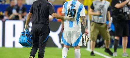 Argentinien gegen Chile und Kolumbien ohne Lionel Messi