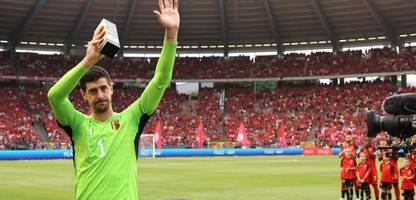 belgien: nationaltorwart thibaut courtois tritt wegen trainer domenico tedesco zurück
