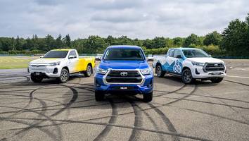 toyota hilux - diesel, akku, wasserstoff - kult-pickup kommt mit drei antriebsarten