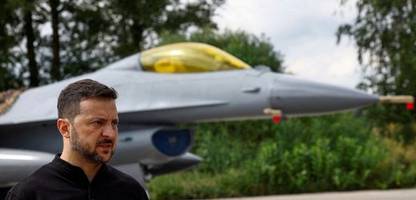 Ukraine: Pilot soll mit F-16-Kampfjet abgestürzt sein