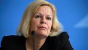 nancy faeser: keine direkten kontakte mit taliban bei abschiebungen nach kabul