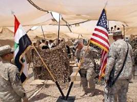 operation gegen terrorzelle: us-soldaten töten 15 is-mitglieder im irak