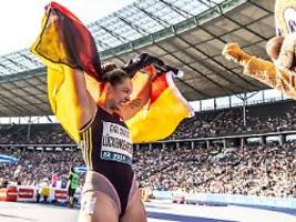 Ein paar Wochen zu spät: Deutsche Leichtathletik-Stars feiern Erfolge beim ISTAF