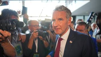 +++ thüringen-wahl im newsticker +++ - vorläufiges endergebnis: afd gewinnt in thüringen erstmals eine landtagswahl
