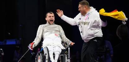 paralympics 2024: rollstuhlfechter maurice schmidt gewinnt viertes gold für deutschland