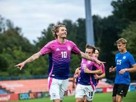 Estland chancenlos: Deutsche U21 feiert 10:1-Kantersieg auf dem Weg zur EM