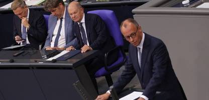 Olaf Scholz und Friedrich Merz – Schlagabtausch im Bundestag: »Sie haben sich in die Büsche geschlagen«