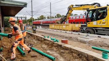 Bahnhof Schwarzenbek bekommt eine 86 Meter lange Überdachung