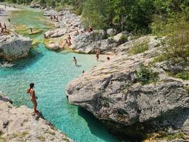 Die schönsten Reiseziele der Welt: Baden in der Soča