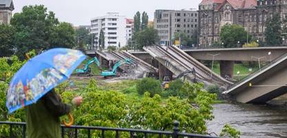 Dresden: Das ist der Stand nach dem Einsturz der Carolabrücke