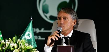 Saudi-Arabien: Nationaltrainer Roberto Mancini beklagt Einsatz von ausländischen Spielern