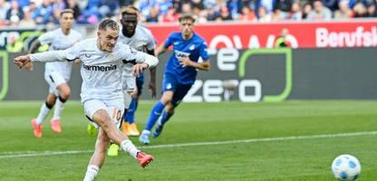 Bundesliga: Bayer Leverkusen gewinnt in Hoffenheim, VfB Stuttgart feiert ersten Saisonsieg