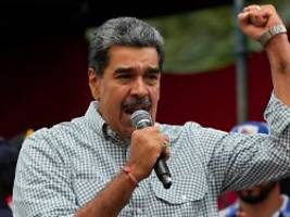 Anschlag auf Maduro geplant?: Venezuela verhaftet sechs Ausländer wegen angeblichen Komplotts