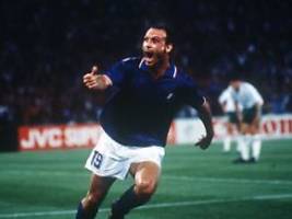 Bomber der magischen Nächte: Italien trauert um WM-Held Toto Schillaci