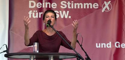 BSW-Wahlkampf in Brandenburg: Sahra Wagenknecht und die Frage nach sozialer Gerechtigkeit