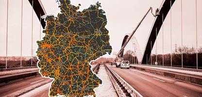 Infrastruktur: So marode sind Deutschlands Autobahn- und Bundesstraßen-Brücken