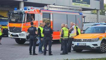 sprengstoffalarm im world cargo center am flughafen