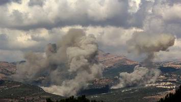 Mit „dutzenden“ Kampfjets: Israel greift Ziele im Südlibanon an