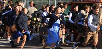 Wiesn 2024: Bierzeltfans stürmen Oktoberfest-Gelände in München