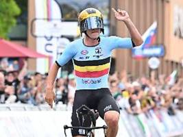 Niedermaier holt U23-Titel: Goldjunge Remco Evenepoel wird natürlich Weltmeister