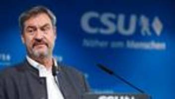 Bundestagswahl 2025: Markus Söder will Schwarz-Grün im Bund mit CSU-Stimme verhindern