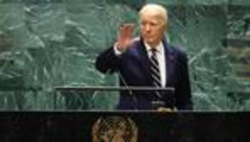 Joe Biden auf der UN-Generalversammlung: Der Anführer der freien Welt von gestern