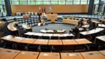 thüringen: wahl im landtag: alterspräsident rechnet mit unterbrechungen