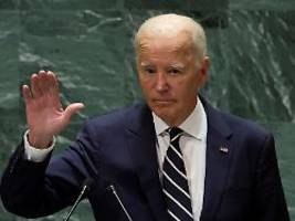 letzte rede vor un: biden scherzt über sein alter und wird dann ernst