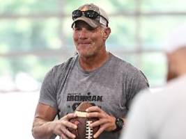 wegen gehirnerschütterungen?: nfl-star brett favre leidet an parkinson