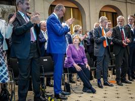 Merkels Geburtstagsparty: Der Besuch der alten Dame