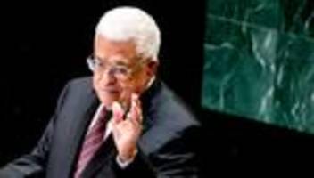 Mahmoud Abbas: Kein Ausweg aus der Gewalt