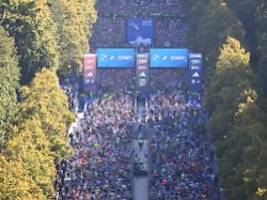 Gewaltiges Laufspektakel: Äthiopier Mengesha gewinnt Berliner Rekord-Marathon