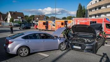 Schwerer Unfall auf Wandsbeker Kreuzung: Jenfelder Allee gesperrt