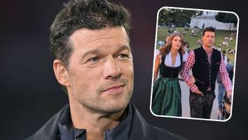 Wiesn 2024 - Michael Ballack mit Freundin seines verstorbenen Sohnes auf dem Oktoberfest