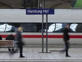 Grippeähnliche Symptome: Verdacht auf Infektionskrankheit: Bahnsteig in Hamburg gesperrt