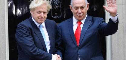 boris johnson will nach treffen mit benjamin netanyahu ein abhörgerät gefunden haben